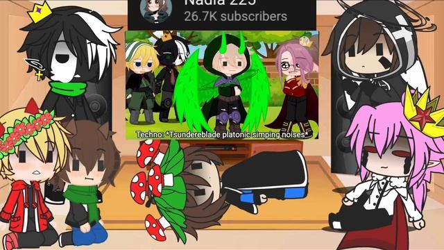 Mcyt react to Dream Angst || 600 sub special || Read des || смотреть онлайн