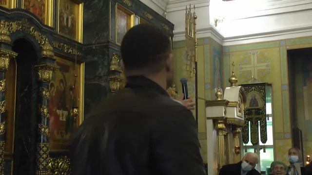 Слово митрофорного протоиерея Николая Малеты о принесении в дар храму иконы святой блаженной Матрон смотреть онлайн