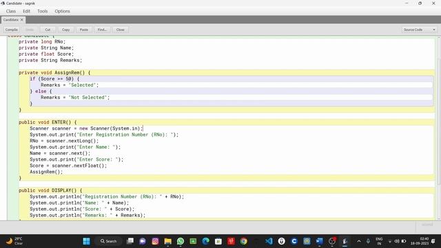 COMPUTER | Problem 37 | Multiple function class in Java to print student details | Class 10 ICSE смотреть онлайн
