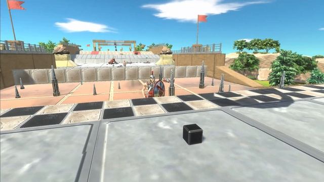 EXTREME OBSTACLE COURSE Animal Revolt Battle Simulator смотреть онлайн