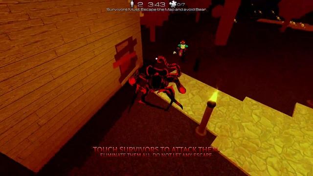 Scarlet/ Red gameplay | Roblox BEAR * смотреть онлайн