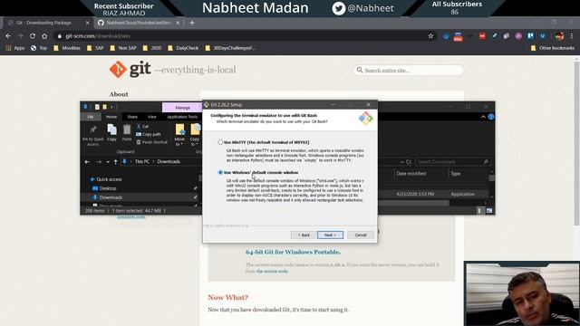Git installation steps and repository смотреть онлайн