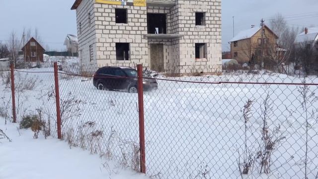 Chevrolet Captiva Каптива по снегу