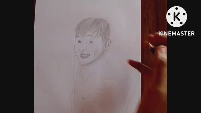 Rock Lama Skecth♥️@rocklamavlogs #public #sketch #video #share #handsome смотреть онлайн