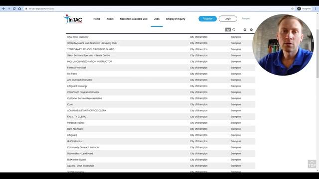 ОНЛАЙН ЯРМАРКИ ВАКАНСИЙ в Канаде | Поиск работы онлайн смотреть онлайн