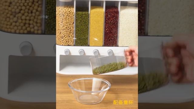 Кухонный диспенсер для круп смотреть онлайн