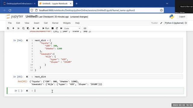 Nested Dictionary in Python - Courses for passouts смотреть онлайн