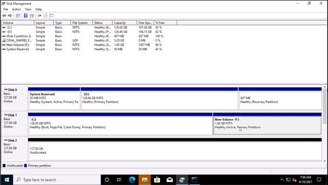 Move System Reserved partition to another disk смотреть онлайн