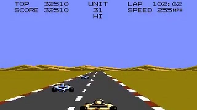 Pole Position II Atari 7800 - Test Track смотреть онлайн