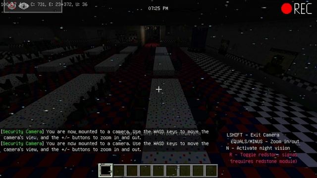 FNAF 1 в МАЙНКРАФТ + КАРТА