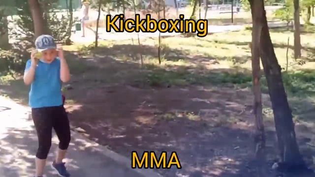 Уличные тренировки ММА, Кикбоксинг. Спорт - норма жизни! смотреть онлайн