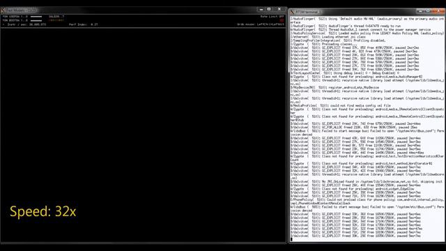 The first Android KVM-on-ARM demo on Fast Models смотреть онлайн