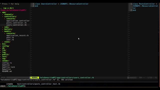Rails 5 JSON API with JSONAPI-resources смотреть онлайн