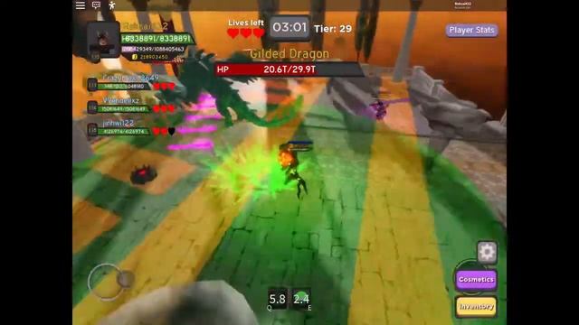 GETTING MY BOSS RAID KEY TO TIER 30! | ROBLOX Dungeon Quest смотреть онлайн