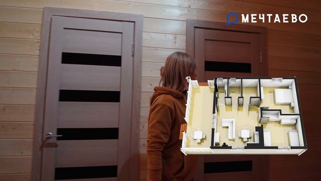 Одноэтажный дом в классическом русском стиле. смотреть онлайн