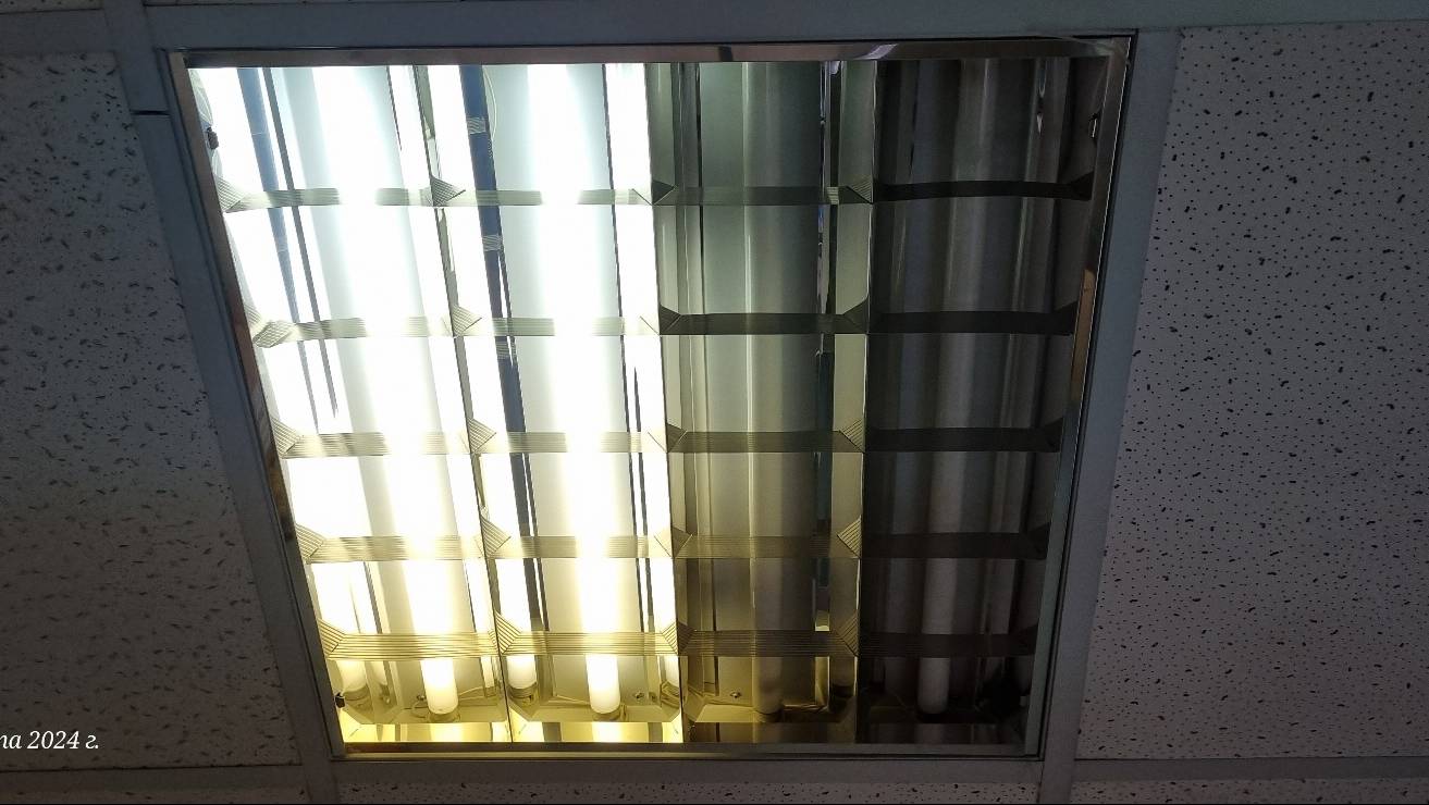 Переделка светильника на диодные лампы. смотреть онлайн