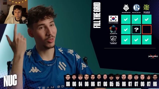 Caedrel Plays LEC Pop Quiz | Fill The Grid смотреть онлайн