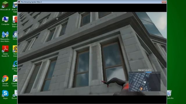 Amazing Spider Man 2 Gameplay PC(without Proper Graphic Card)