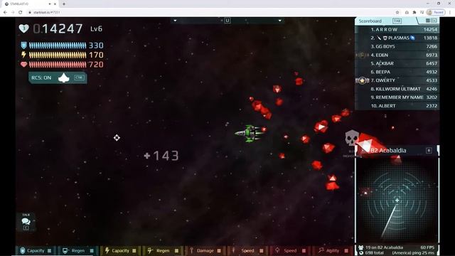 Starblast.io Multi-Class Ship Tree (MCST) Gameplay смотреть онлайн
