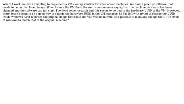 Virtual Machines and UUID changing смотреть онлайн