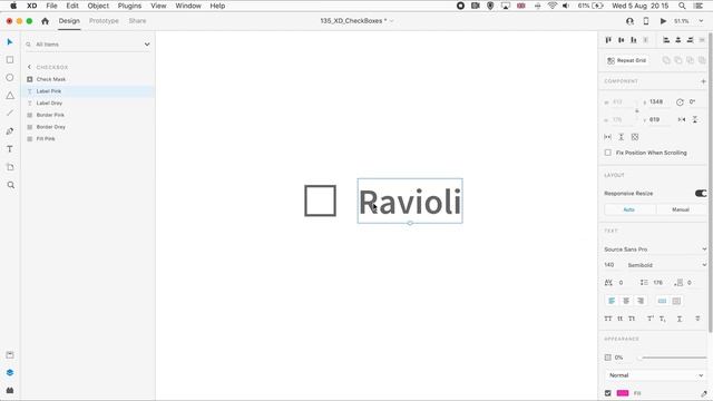 How to create an animated checkbox in Adobe XD | Component tutorial смотреть онлайн