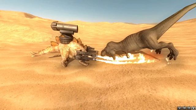 WEAPONIZED STEGOSAURUS vs EVERY UNIT - Beast Battle Simulator смотреть онлайн