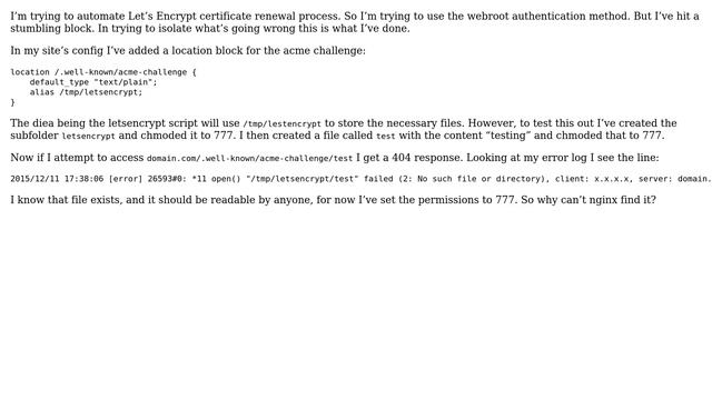 DevOps & SysAdmins: nginx can t open a file inside `/tmp` смотреть онлайн
