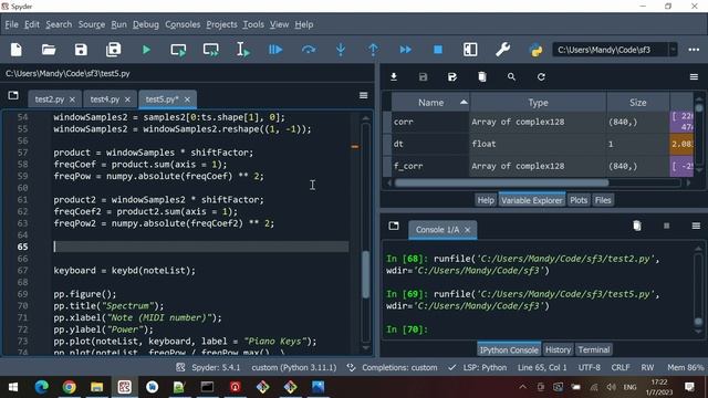 Python: pitch detection from sound spectrum смотреть онлайн