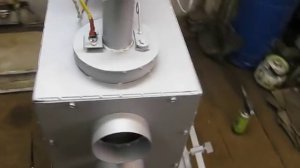 Калорифер на отработанном масле. 25кВт