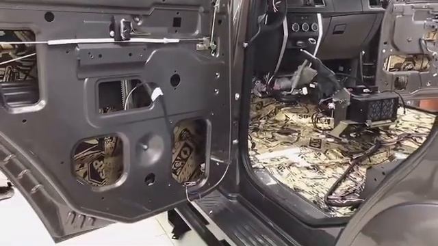 Шумо-вибро изоляция Uaz Patriot смотреть онлайн