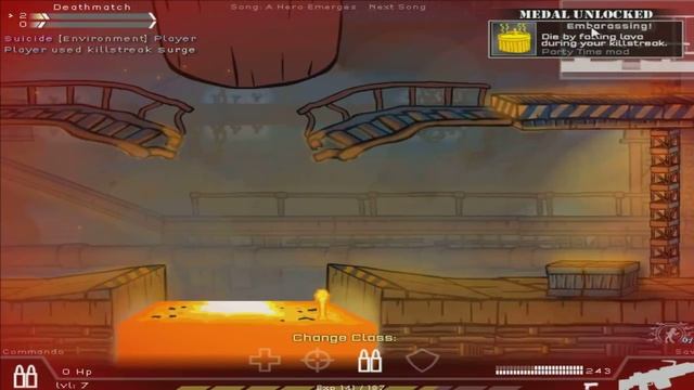 Секретные достижения в игре Strike Force Heroes от Armor Games и Not Dopler смотреть онлайн