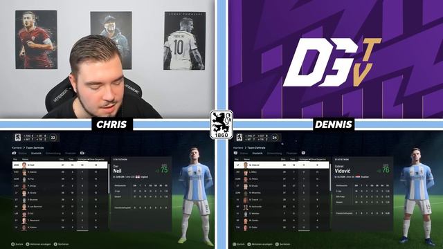 XXL 5-SAISONS SPECIAL 1860 MÜNCHEN STG-SHOWDOWN Vs. @DennisGamingTV!! 😍🤚🏻 FC24: STG-Showdown