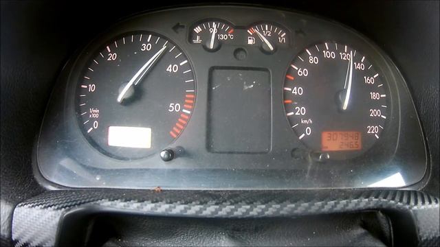 1999 Golf IV 1.9 TDI 81KW + Remap - Acceleration 0-140 Km/h - Third Attempt