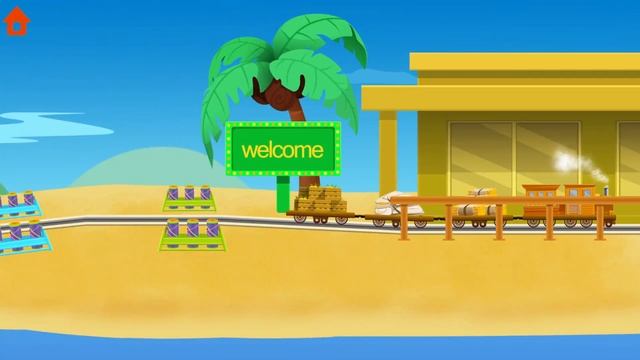 Train Game | Train Builder | Train Builder: game for kids | Gameplay смотреть онлайн