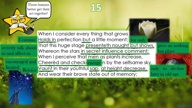 Line by Line: Shakespeare's Sonnet 15 смотреть онлайн