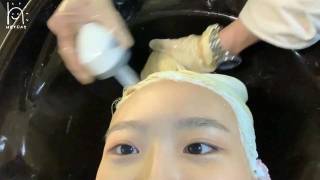 KOREA HAIR SALON?♀️pov : when you bleached your hair for the first time!!! смотреть онлайн