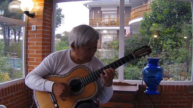 Salvador Ibáñez 1900 old guitar trial смотреть онлайн