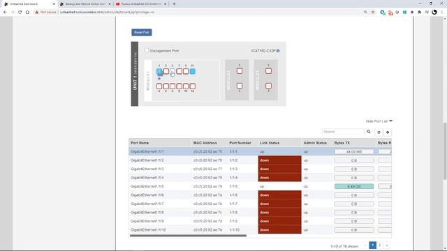 RUCKUS Unleashed ICX Switch Management and Monitoring Using Browser UI смотреть онлайн