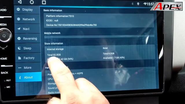 APEX OCTA CORE ANDROID WITH 4K RESOLUTION AND WIRELESS CARPLAY, FOR DETAILS 9815738000 смотреть онлайн