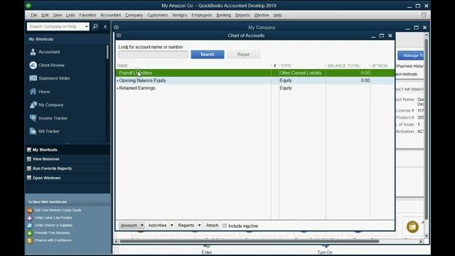 QuickBooks For Amazon Set Up Merchant Company File смотреть онлайн