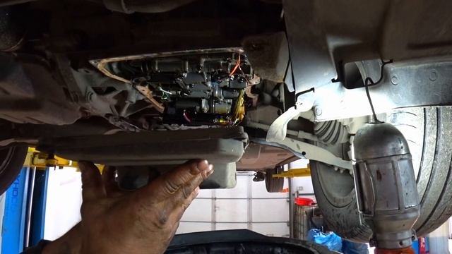 Полная аппаратная замена масла в акпп №601, Skoda Rapid, АКПП 09G, MotulEvo Кстово. смотреть онлайн