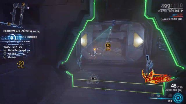 Warframe Sortie Cytherean (Venus) Mission Spy level 50-60 смотреть онлайн