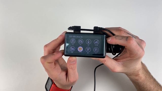 Включение и осмотр автомобильного регистратора Ps-Link Q20 смотреть онлайн