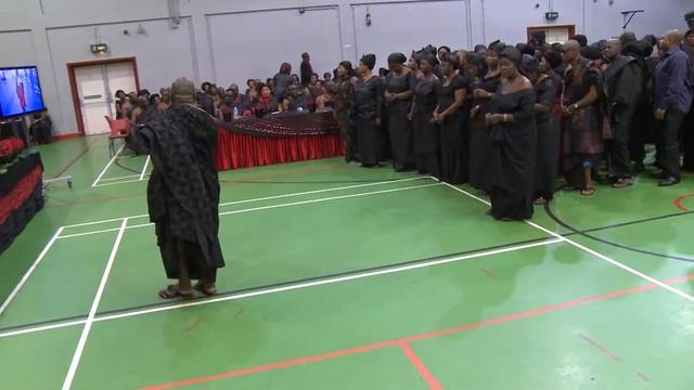 THE FUNERAL OF THE LATE ELIZABETH AGYEMANG HELD IN LONDON BROAD WATER FARM PART 2 смотреть онлайн