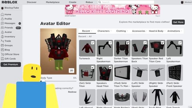 I Made The Most REALISTIC Titan Speakerman Avatar... (Skibidi Toilet Roblox Avatar) смотреть онлайн