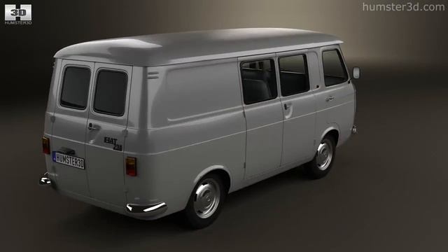 Fiat 238 1968 by 3D model store Humster3D.com смотреть онлайн