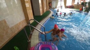 VlogАквапарк в Трудармейском,влог дети и родители,водные горки,бассейн,сауна,хамам!