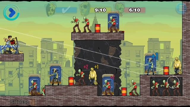 Angry Zombie Killer Free New Game (Passion Games) Android Gameplay HD смотреть онлайн