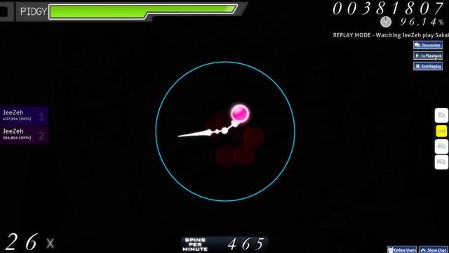Osu | The quest for 477 RPM | 476 RPM Mouse Spinning смотреть онлайн