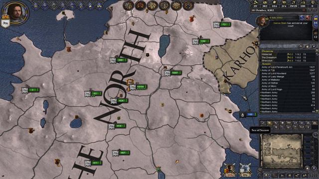 Crusader Kings II Game of Thrones - Lord Jon Snow #2 - Rally The North смотреть онлайн
